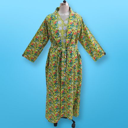 Free size Cotton Abaya length 56” Long