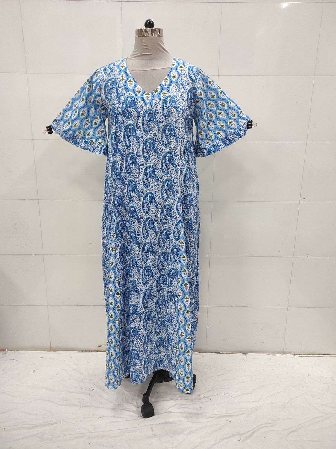 XS/S Marya Cotton Dress 54" Long Jalabiya