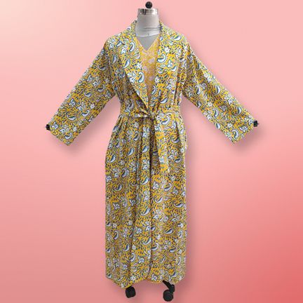 Free size Cotton Abaya length 56” Long