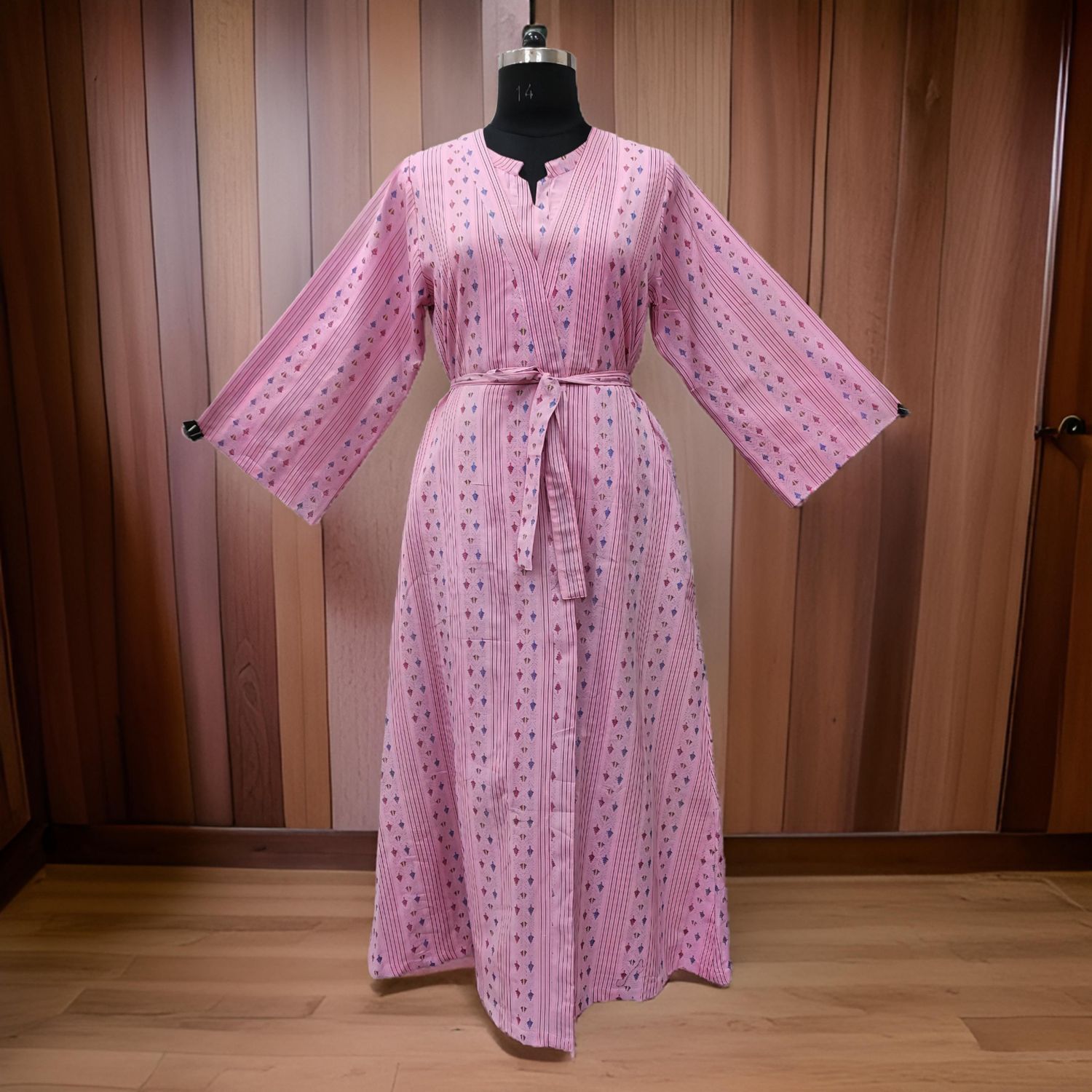 L/XL Abaya Inner Set Cotton length 57” Long