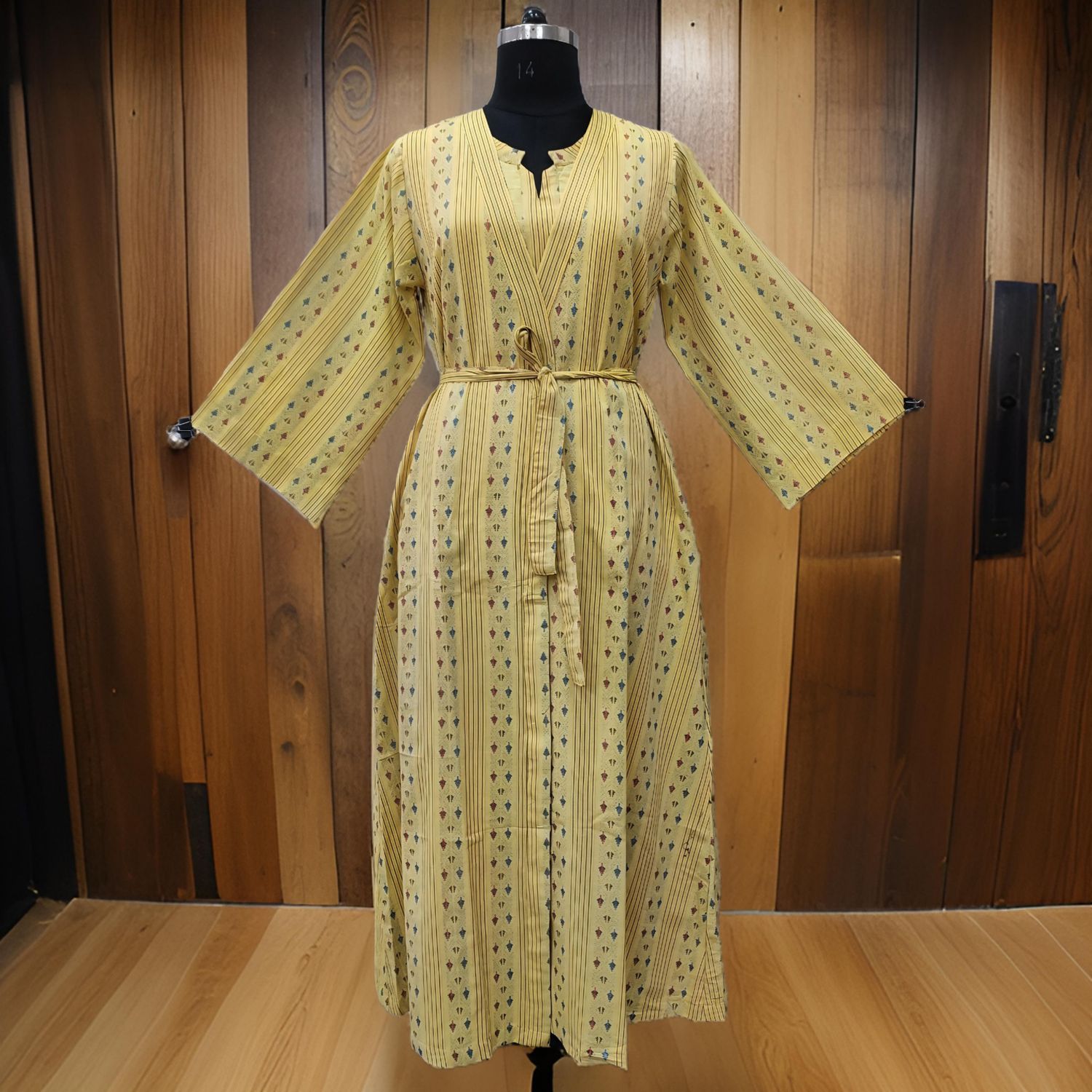 S/M Abaya Inner Set Cotton length 57” Long