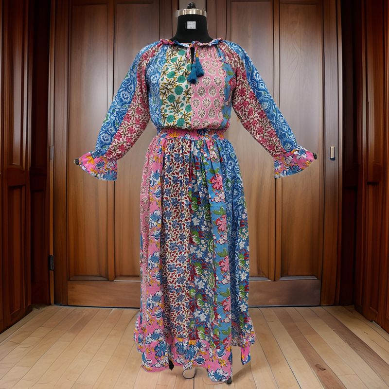 L/XL Special Cotton Dress 57" Long Jalabiya