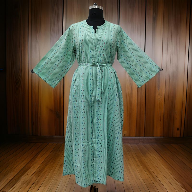 L/XL Abaya Inner Set Cotton length 57” Long