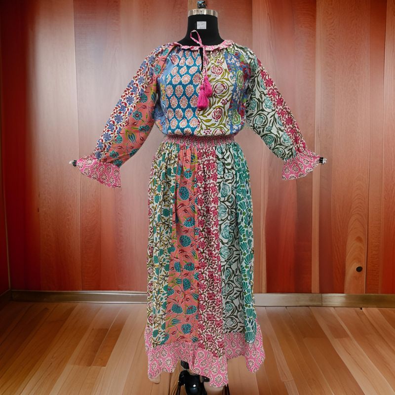 L/XL Special Cotton Dress 57" Long Jalabiya