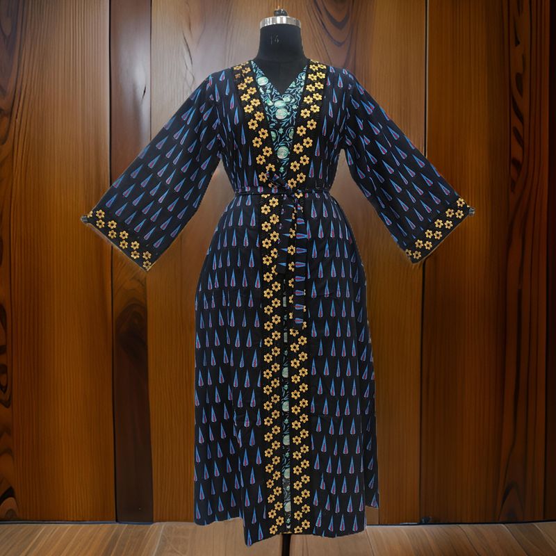 S/M Abaya Inner Set Cotton length 57” Long