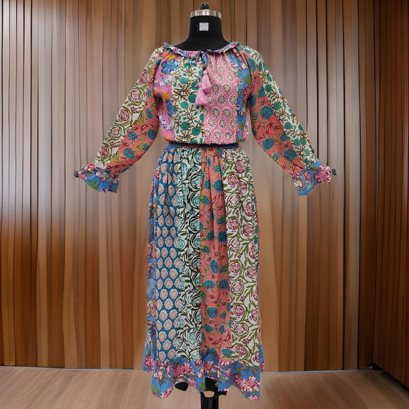 L/XL Special Cotton Dress 57" Long Jalabiya