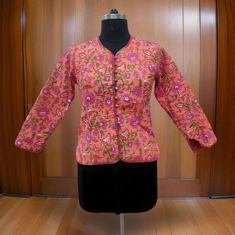 L Jacket Cotton/ Length-25 inches
