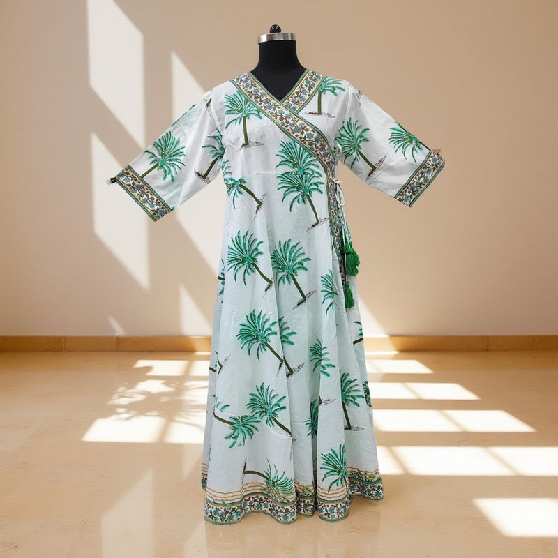 S-M Priam Cotton Dress 57" Long Jalabiya