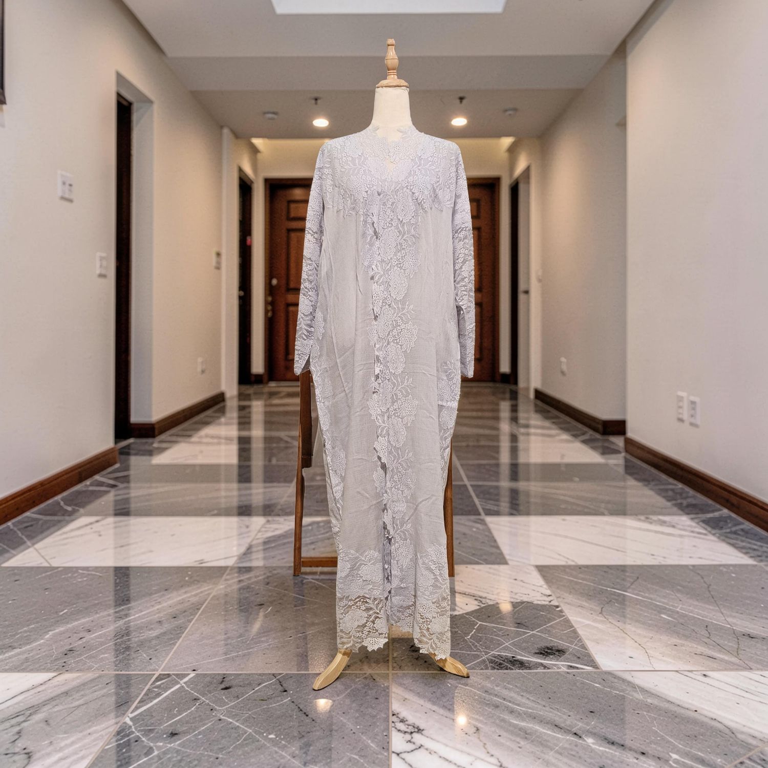 Free Size Kashmir Bisht  55" Long 