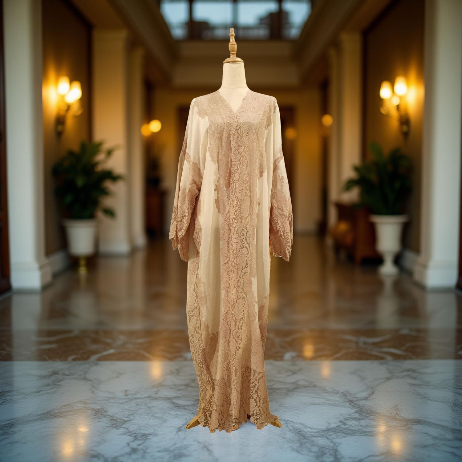 Free Size Kashmir Bisht  55" Long