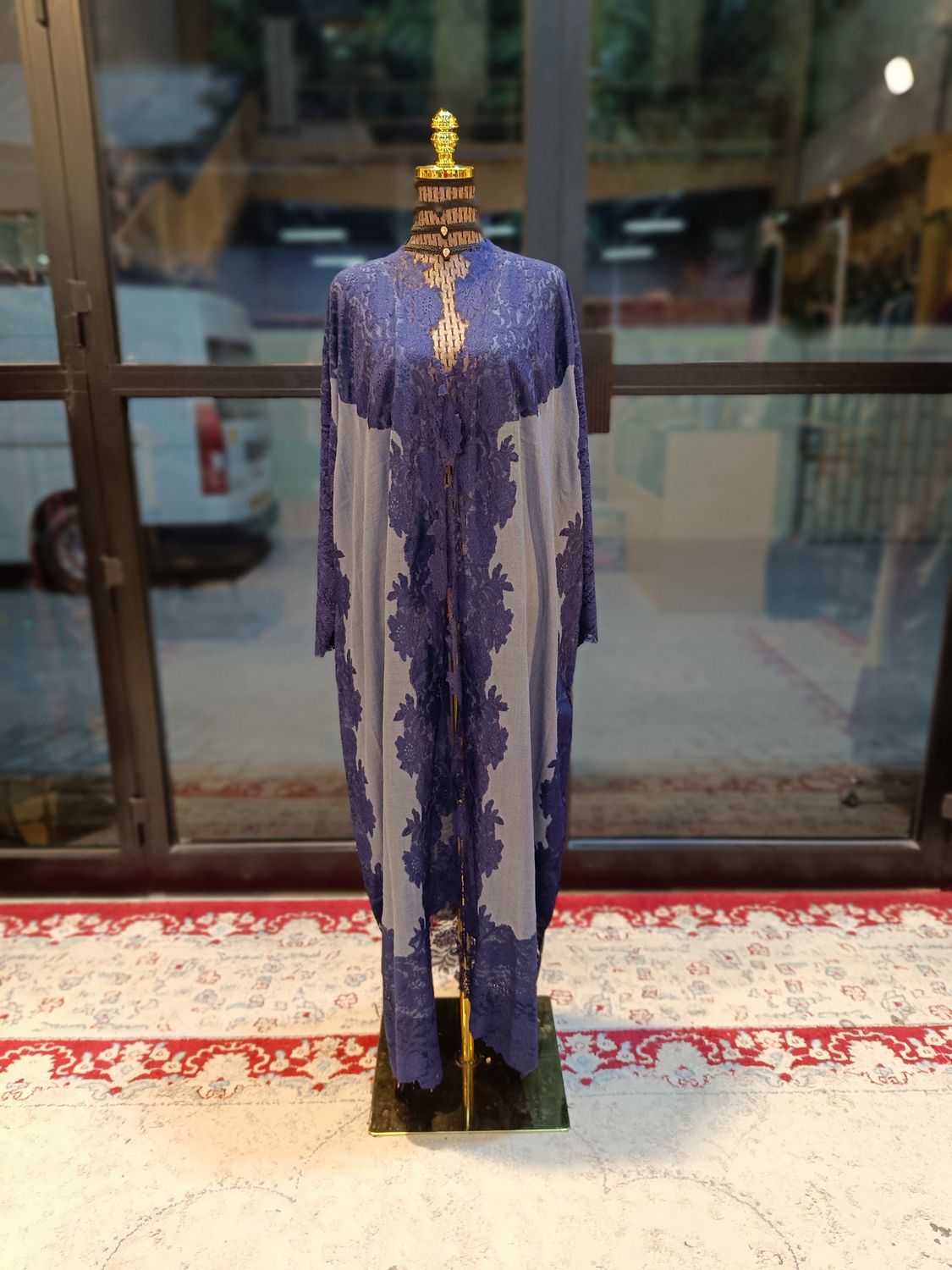 Free Size Kashmir Bisht  55" Long 