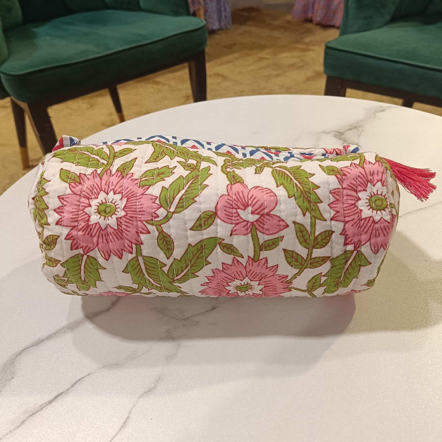 Cotton Cosmetic Bag