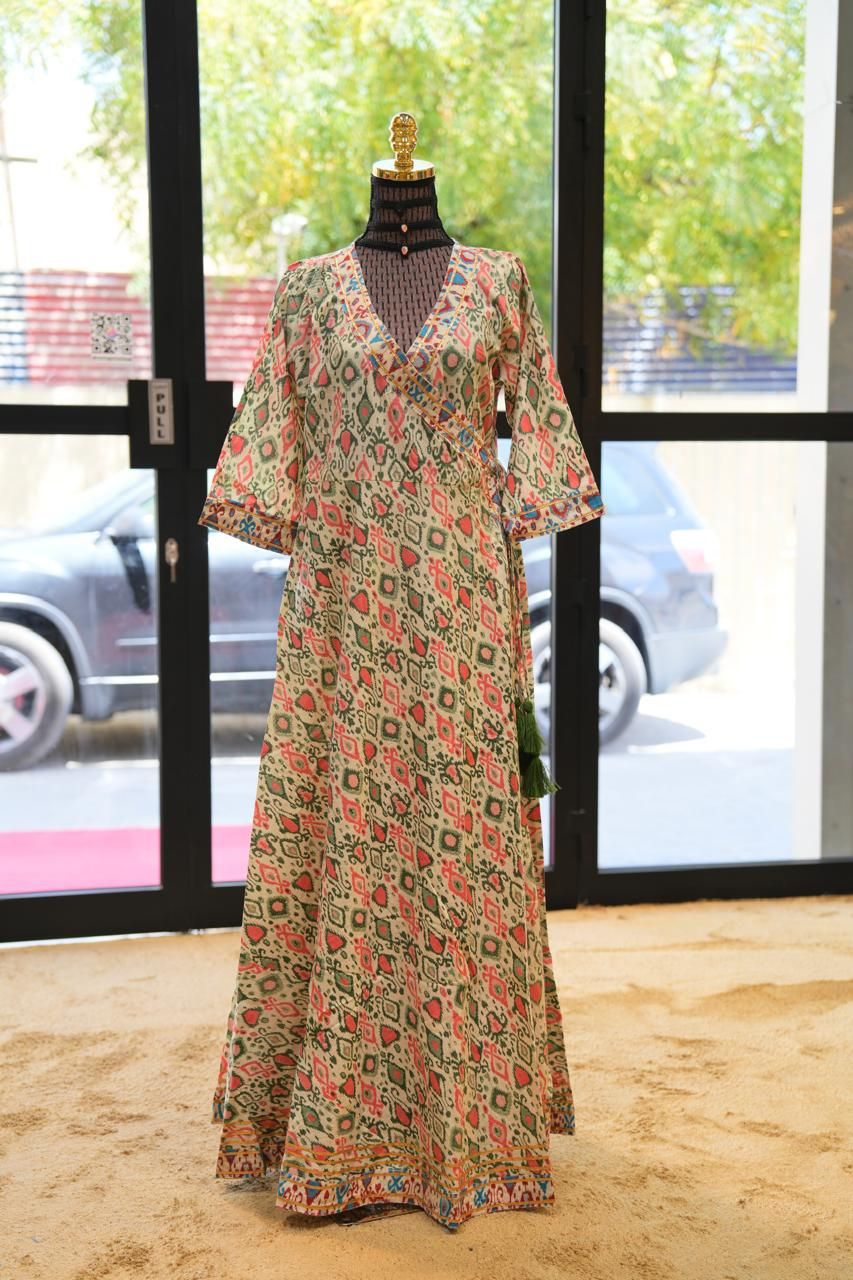 S/M Priam Cotton Dress 57" Long Jalabiya