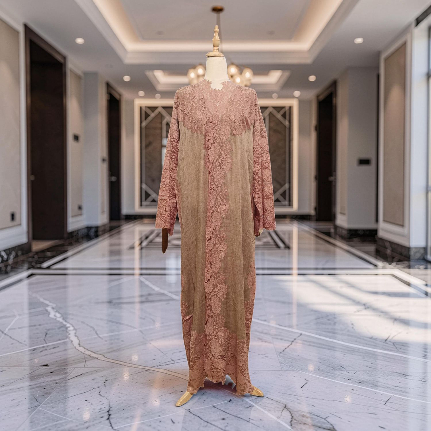 Free Size Kashmir Bisht  55" Long 