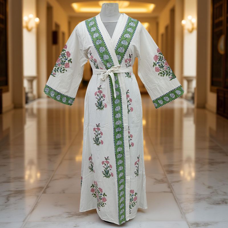 Free size Cotton Abaya Length 57” Long