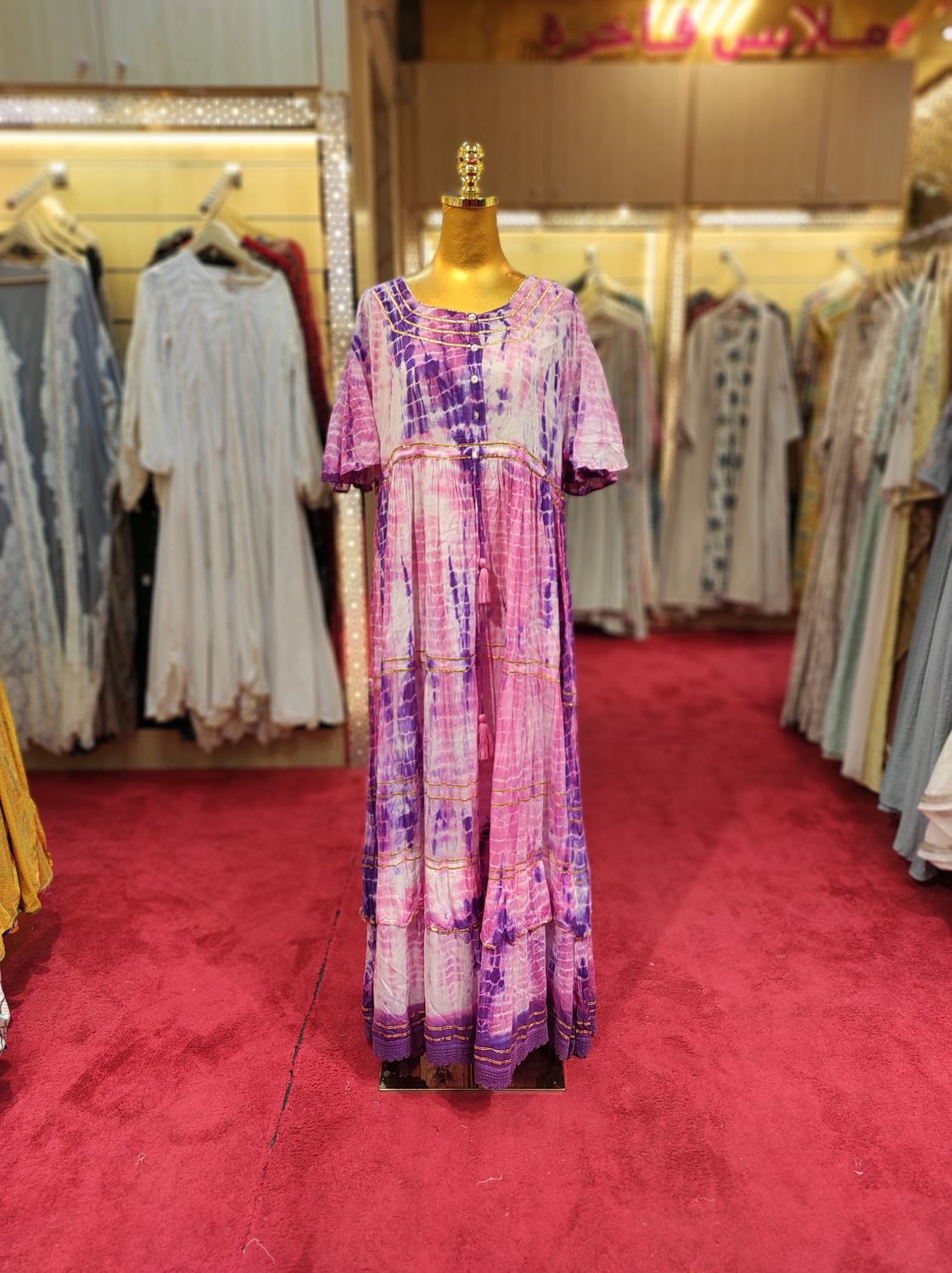 L/XL Special Cotton Dress 57" Long Jalabiya