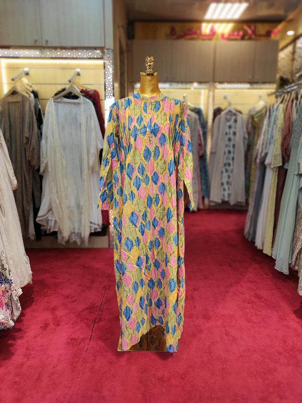 L/XL Special Cotton Dress 57" Long Jalabiya