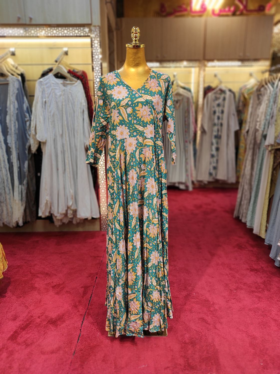 L/XL Special Cotton Dress 57" Long Jalabiya