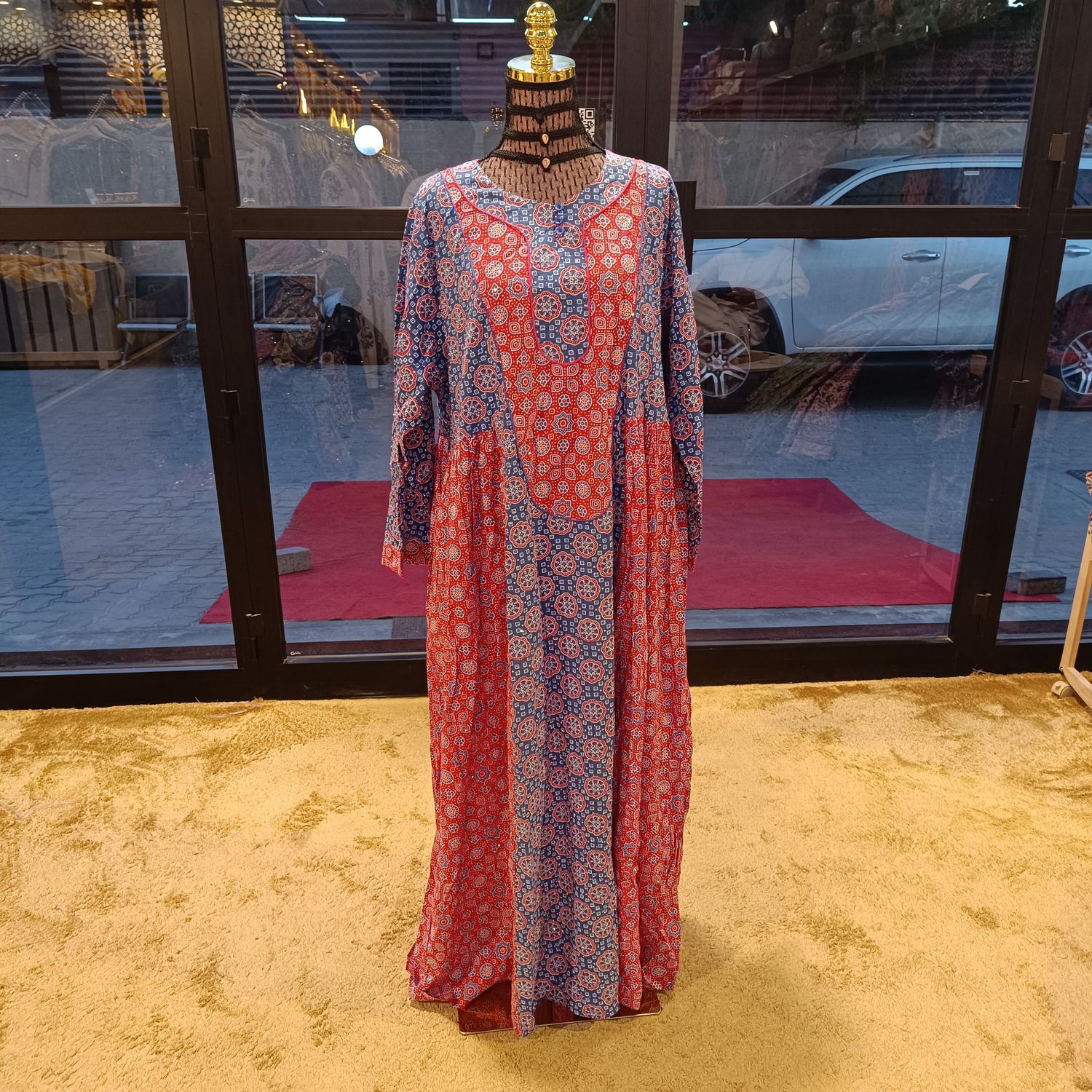 Suf 2XL/3XL Crystal cotton jalabiya