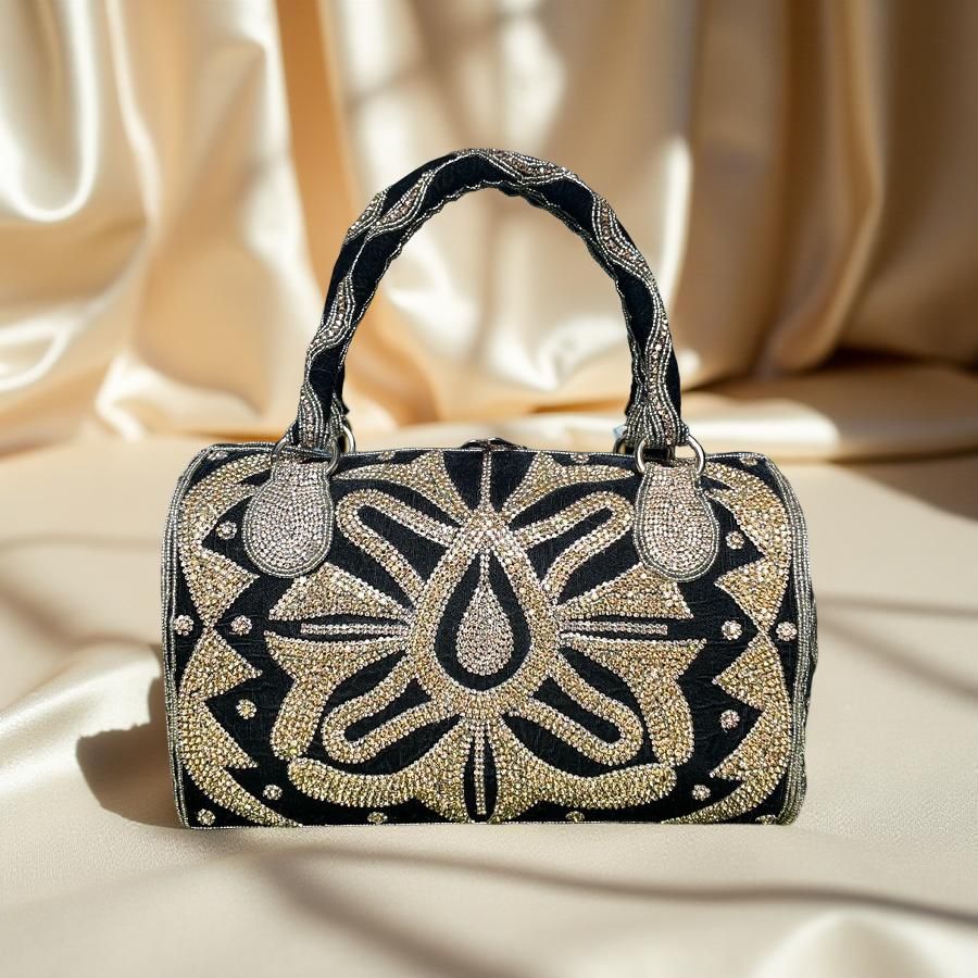 Black and Golden Lina Bag