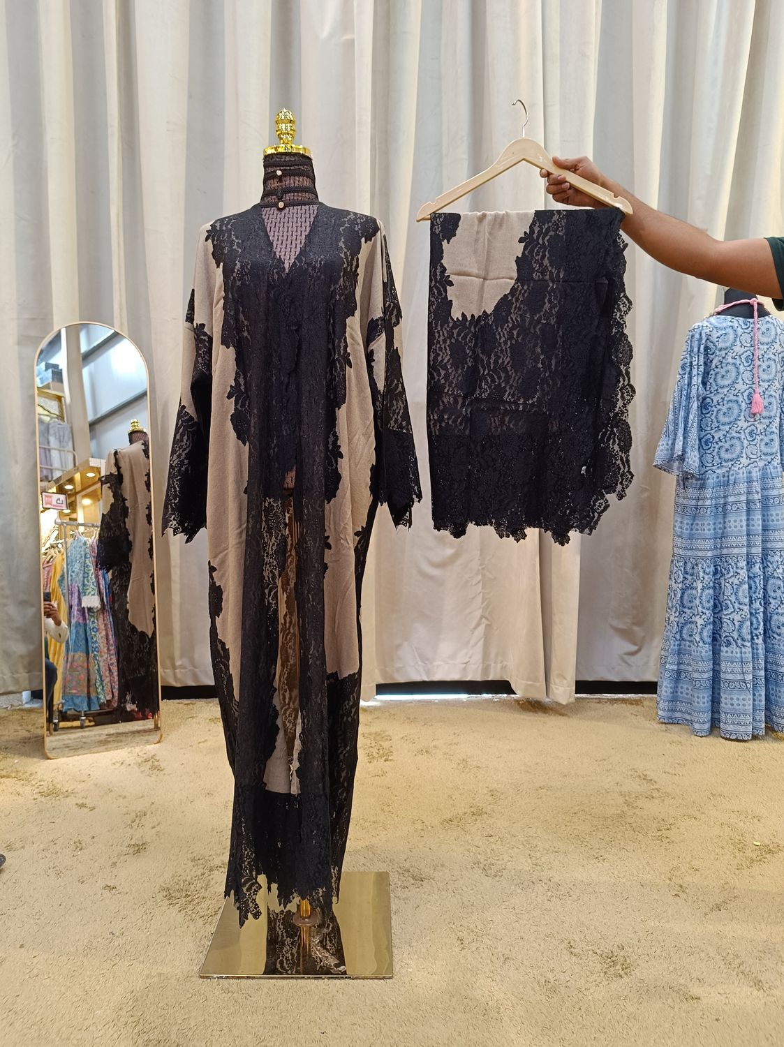 Cashmere Bisht With Sheila