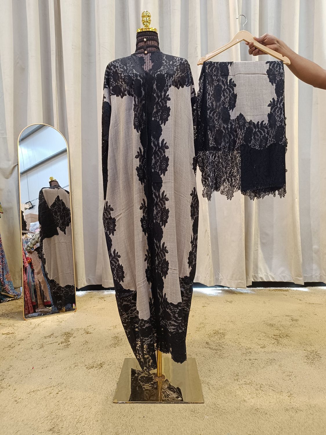 Cashmere Bisht With Sheila