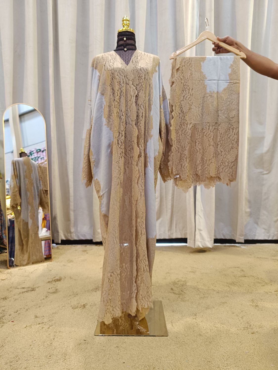 Cashmere Bisht With Sheila