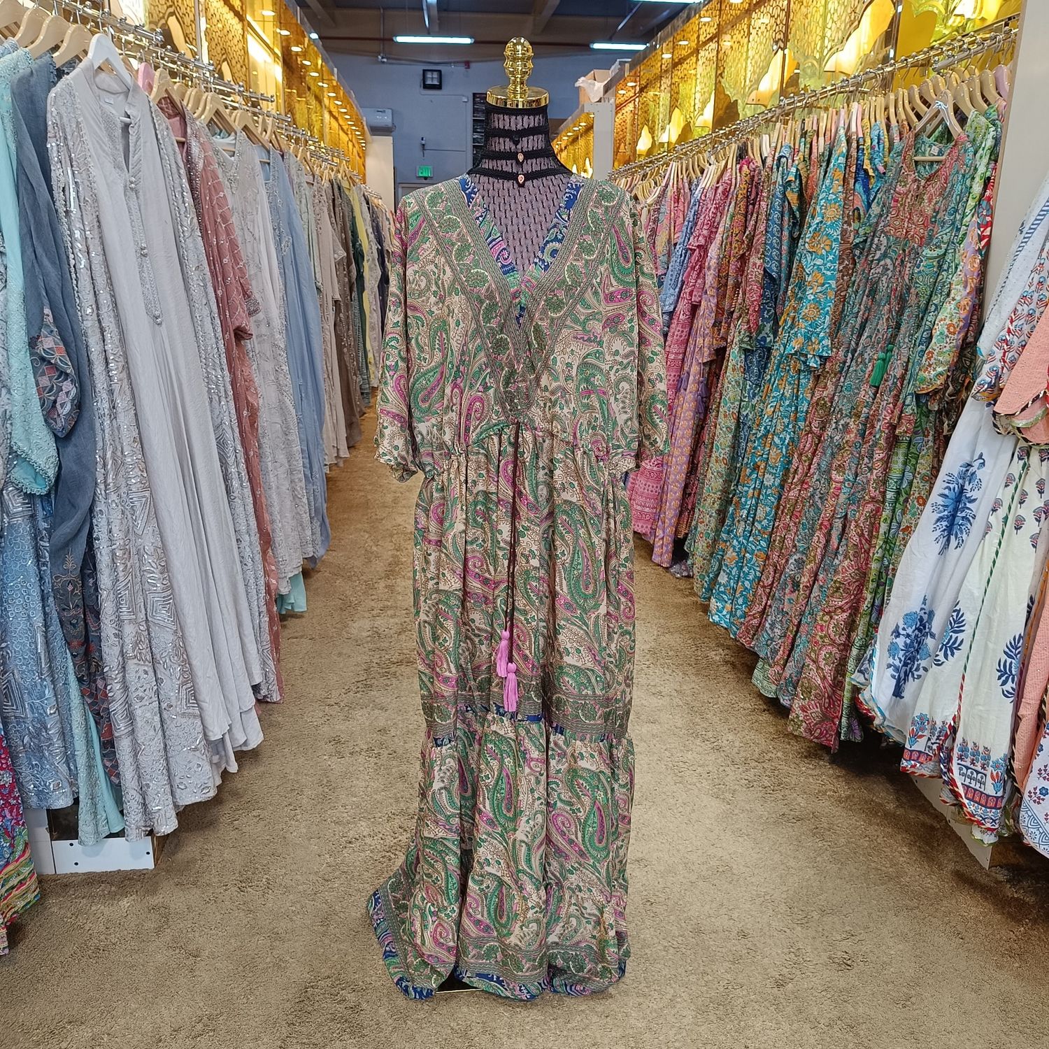 Farasha silk Free Size