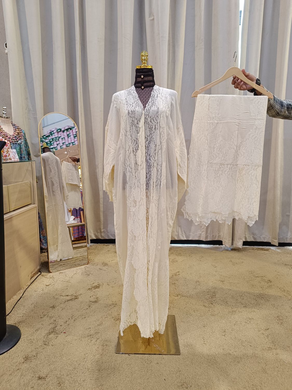 Cashmere Bisht With Sheila