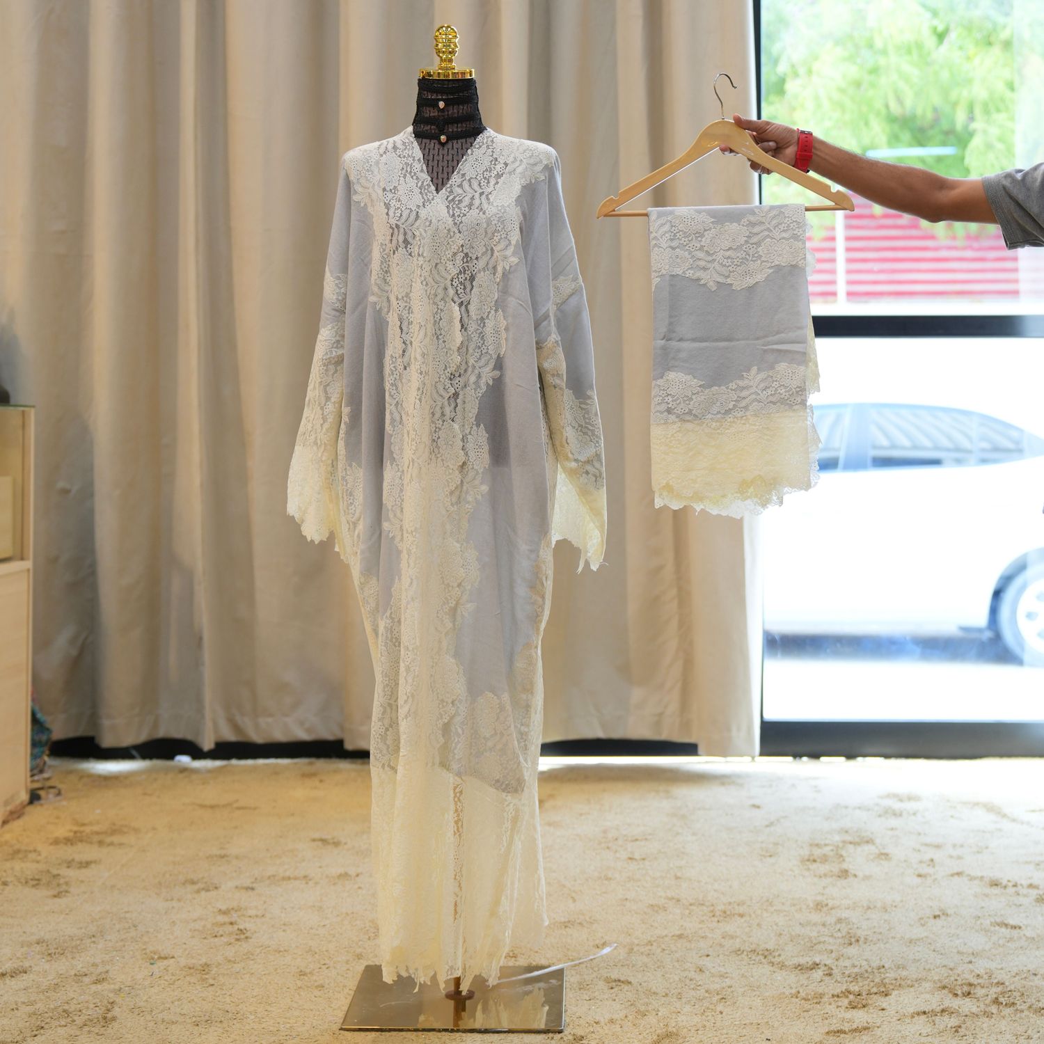 Cashmere Bisht With Sheila