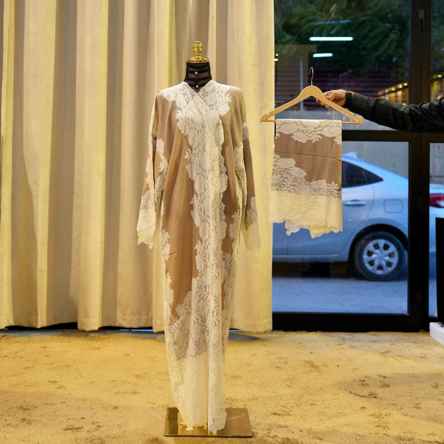 Cashmere Bisht With Sheila