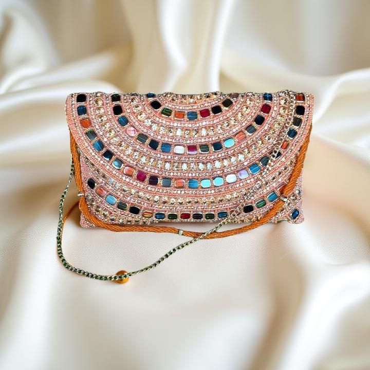 Sunset Rimah Clutch