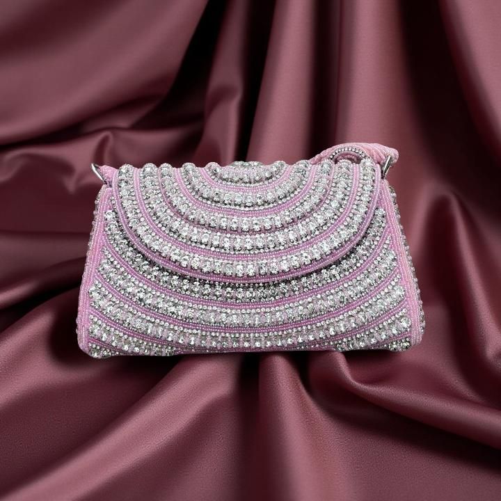 Pearl-embedded Ghazal Bag