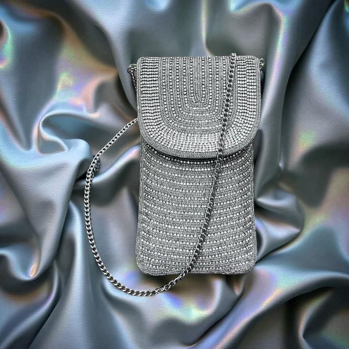Silver Zahra Bag