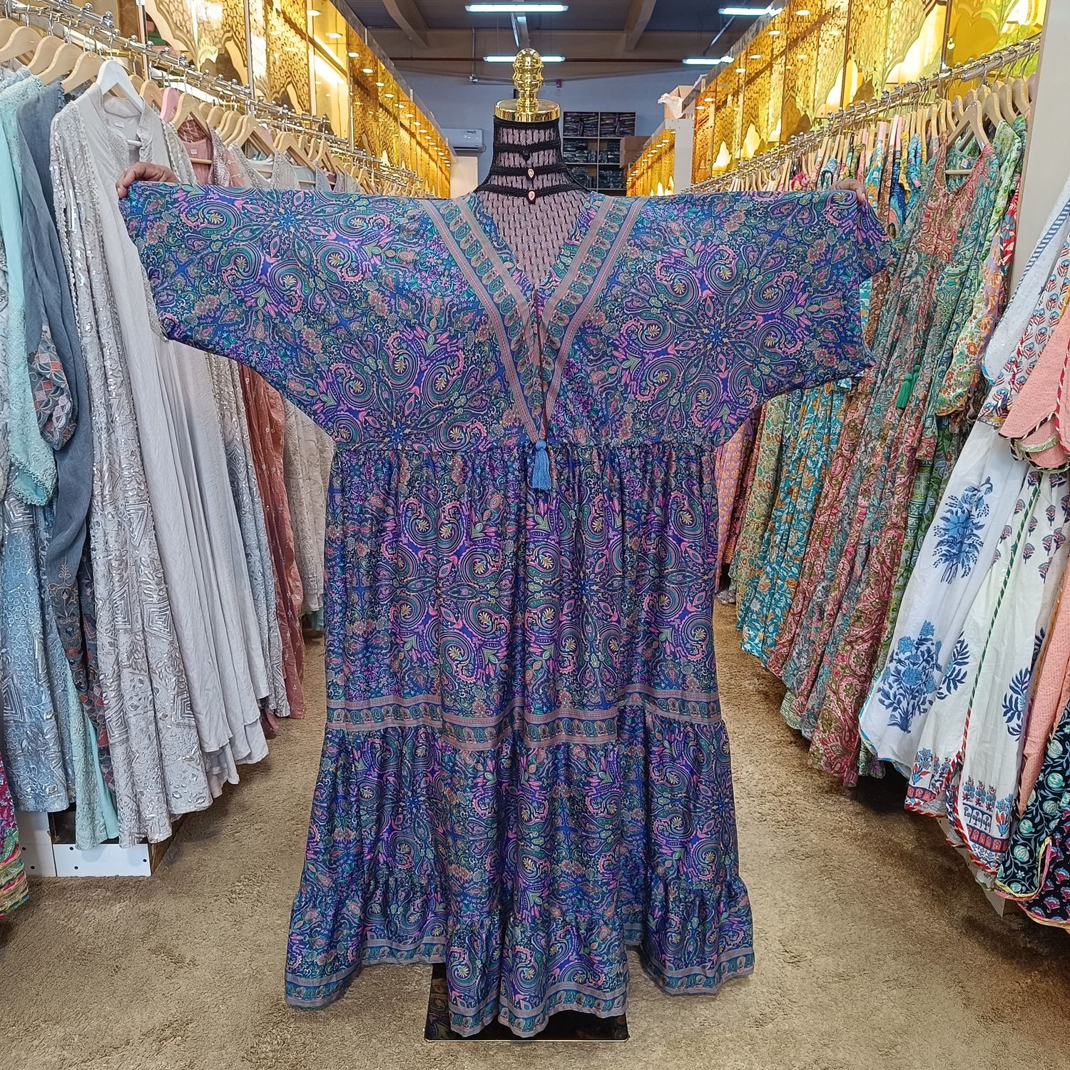 Farasha silk Free Size