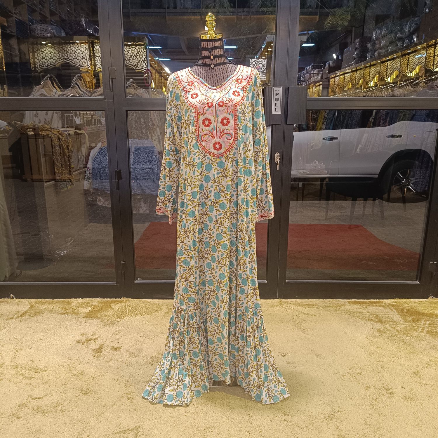 S/M Special Cotton Dress 57" Long Jalabiya