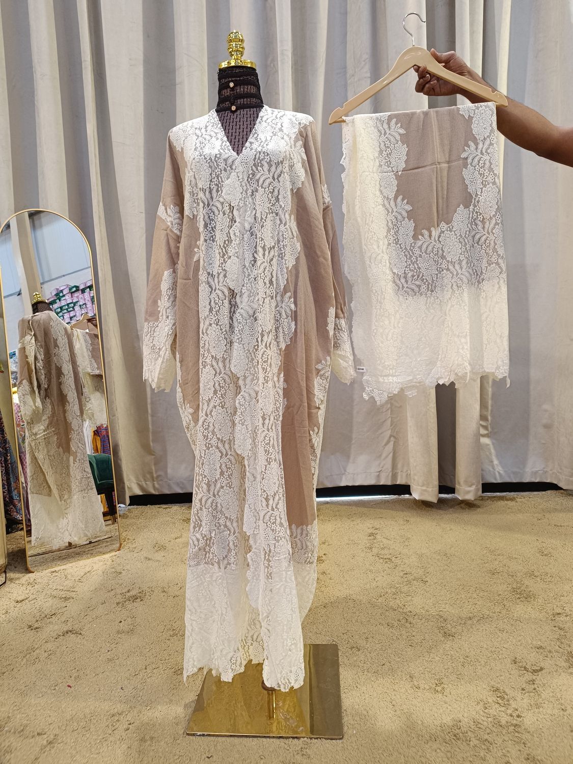 Cashmere Bisht With Sheila