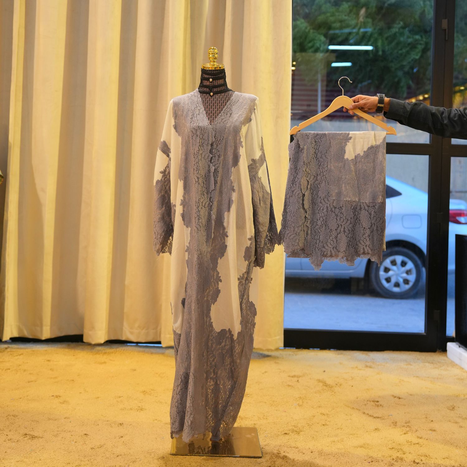 Cashmere Bisht With Sheila