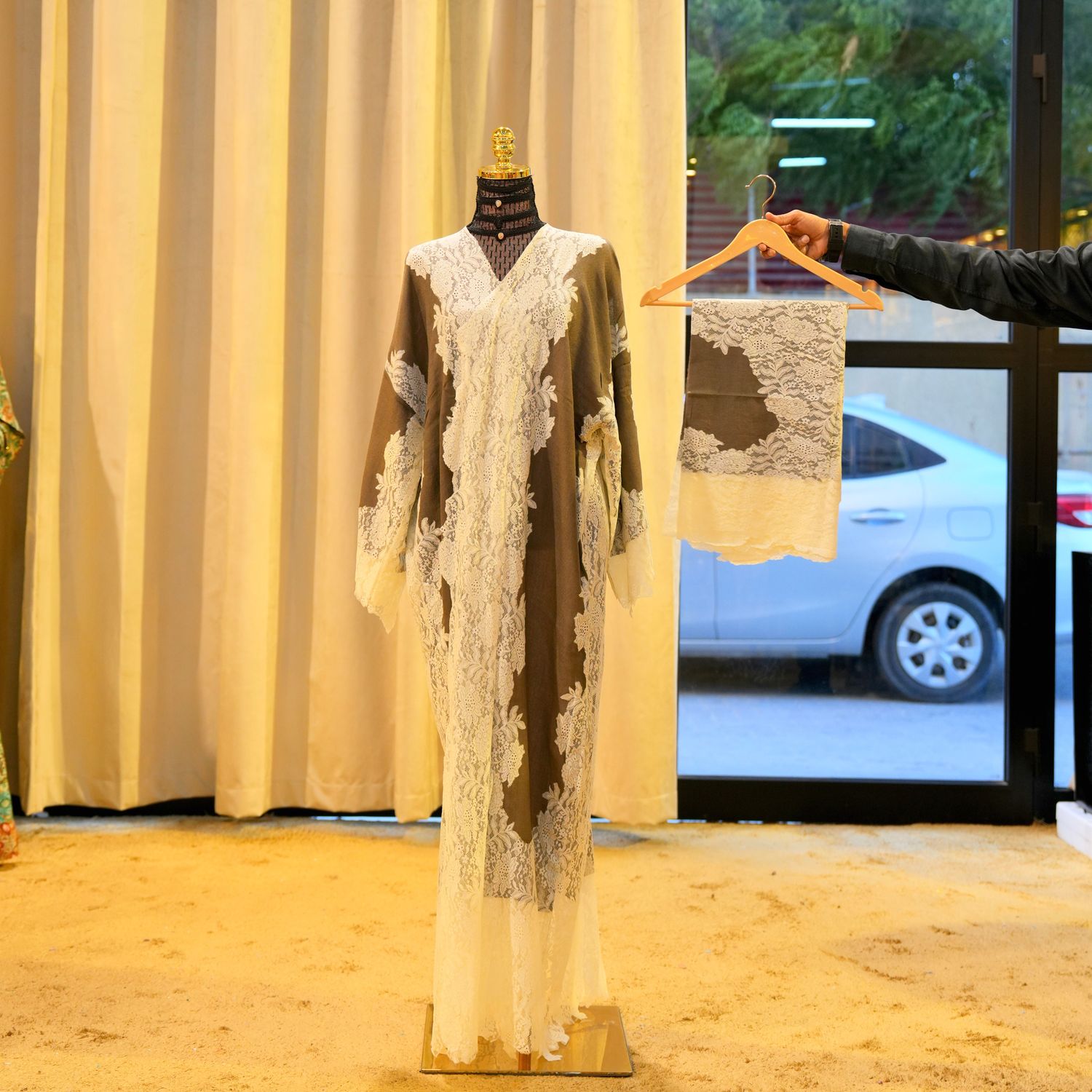 Cashmere Bisht With Sheila