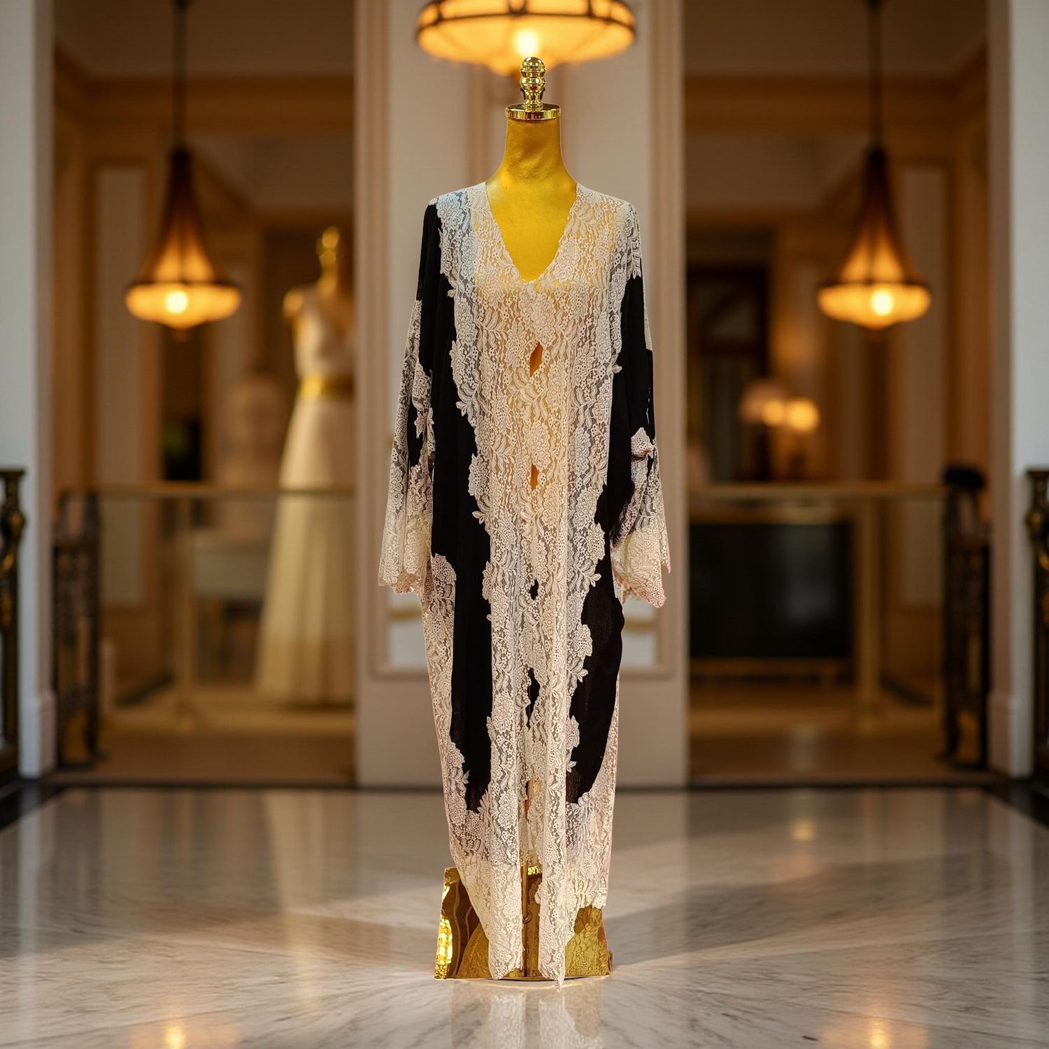 Free Size Kashmir Bisht  57" Long 