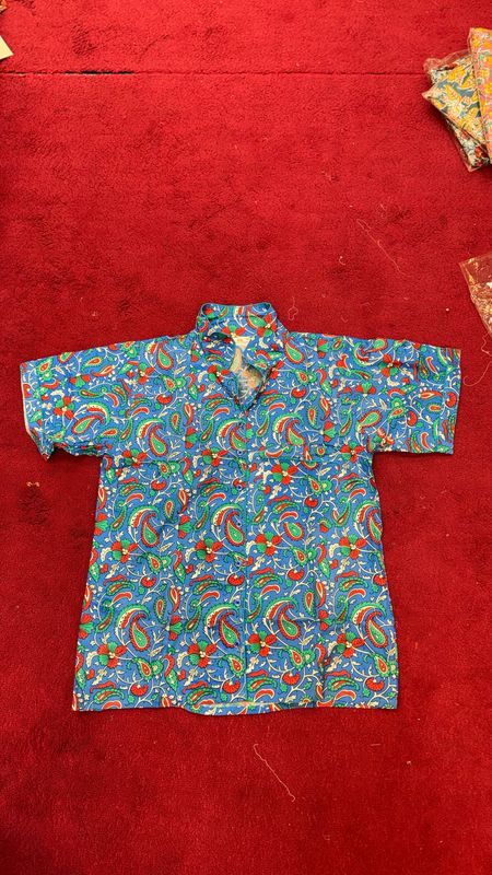 S/M Short Sleeves Cotton Pajama Set