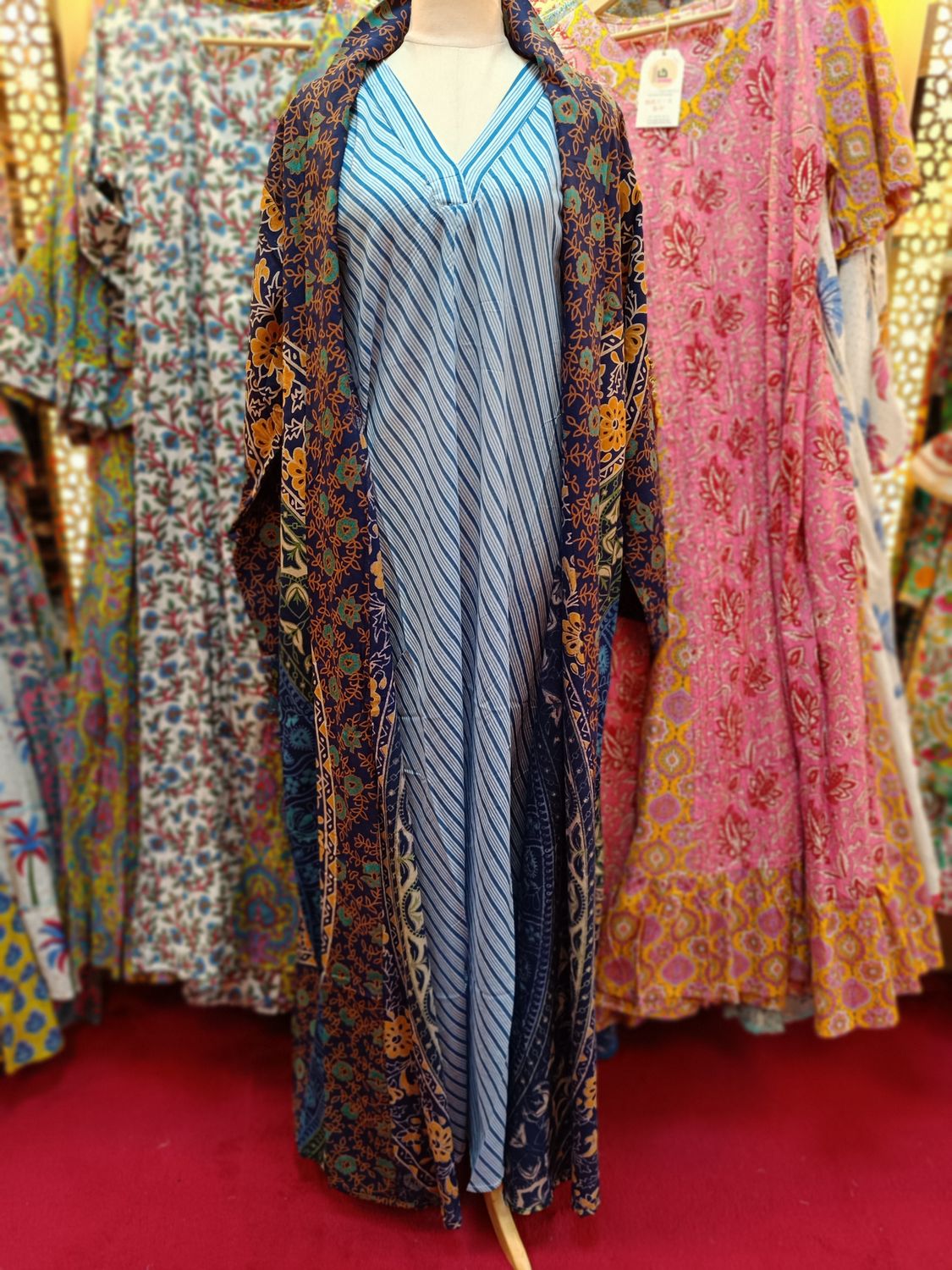 L-XL  Cotton Abaya length 57”