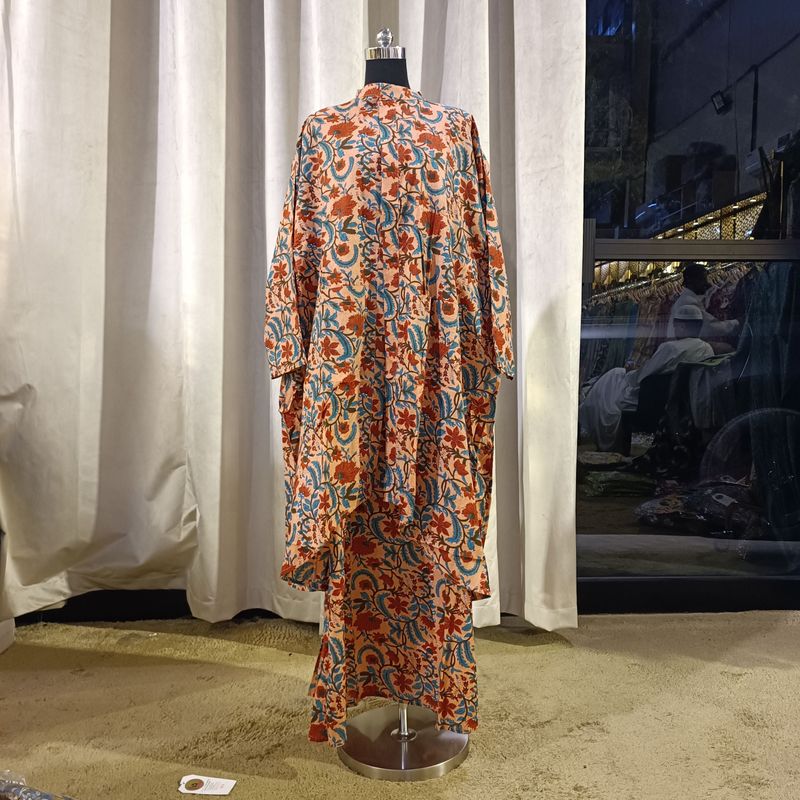 S-M 2 Piece Rasha Pure Cotton Dress Jalabiya