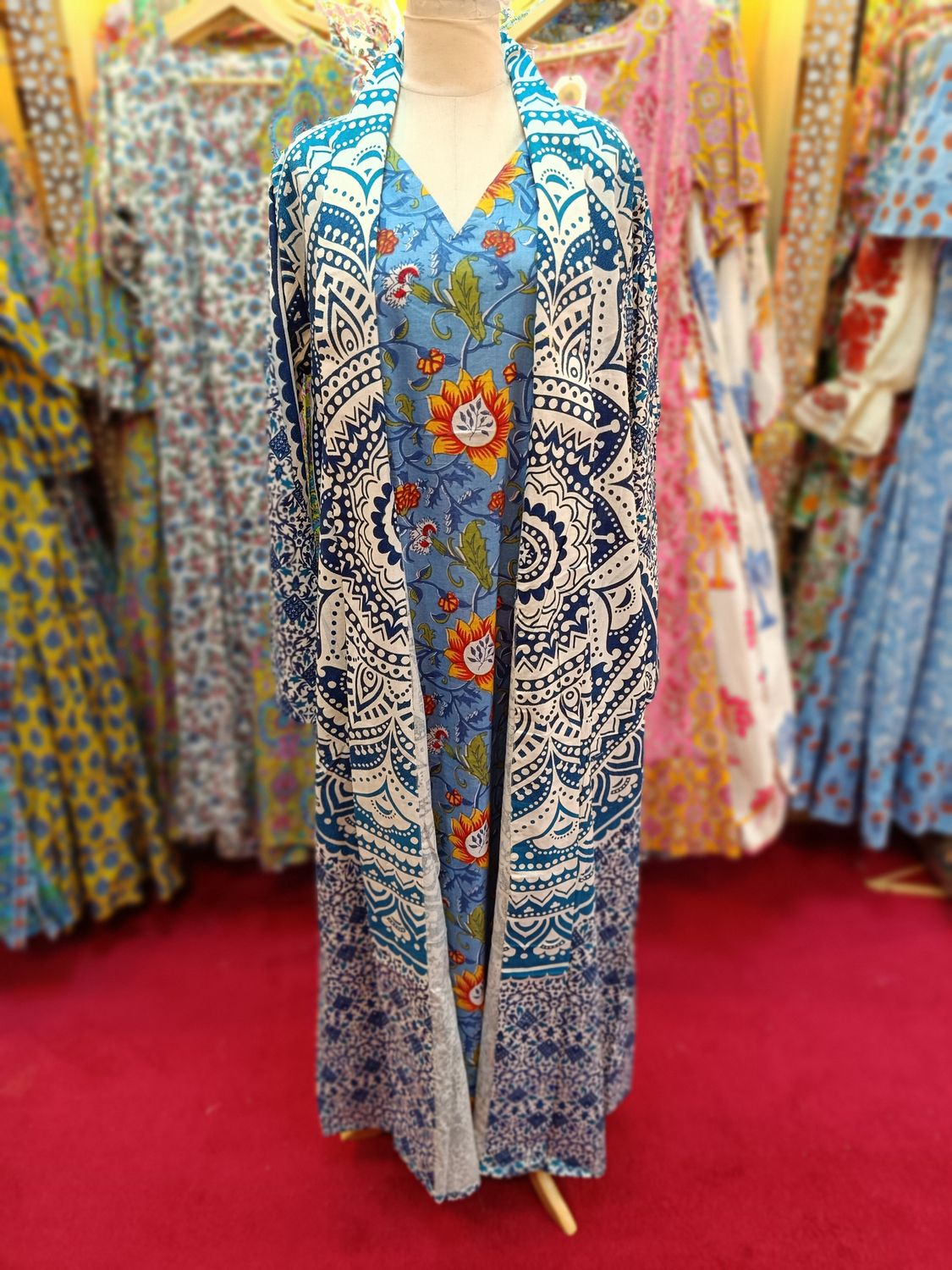 L-XL  Cotton Abaya length 57”