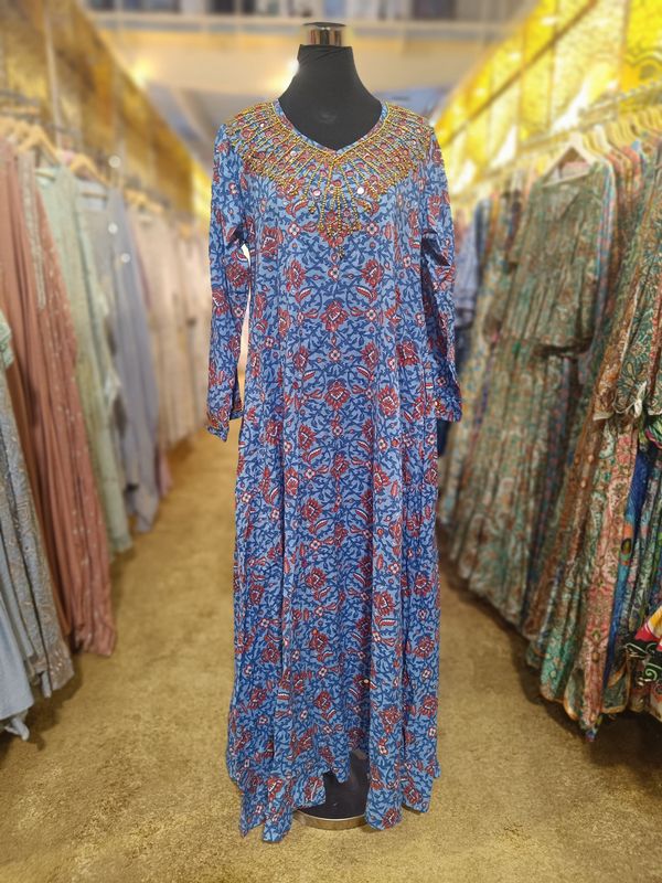 Bhopali cotton dress