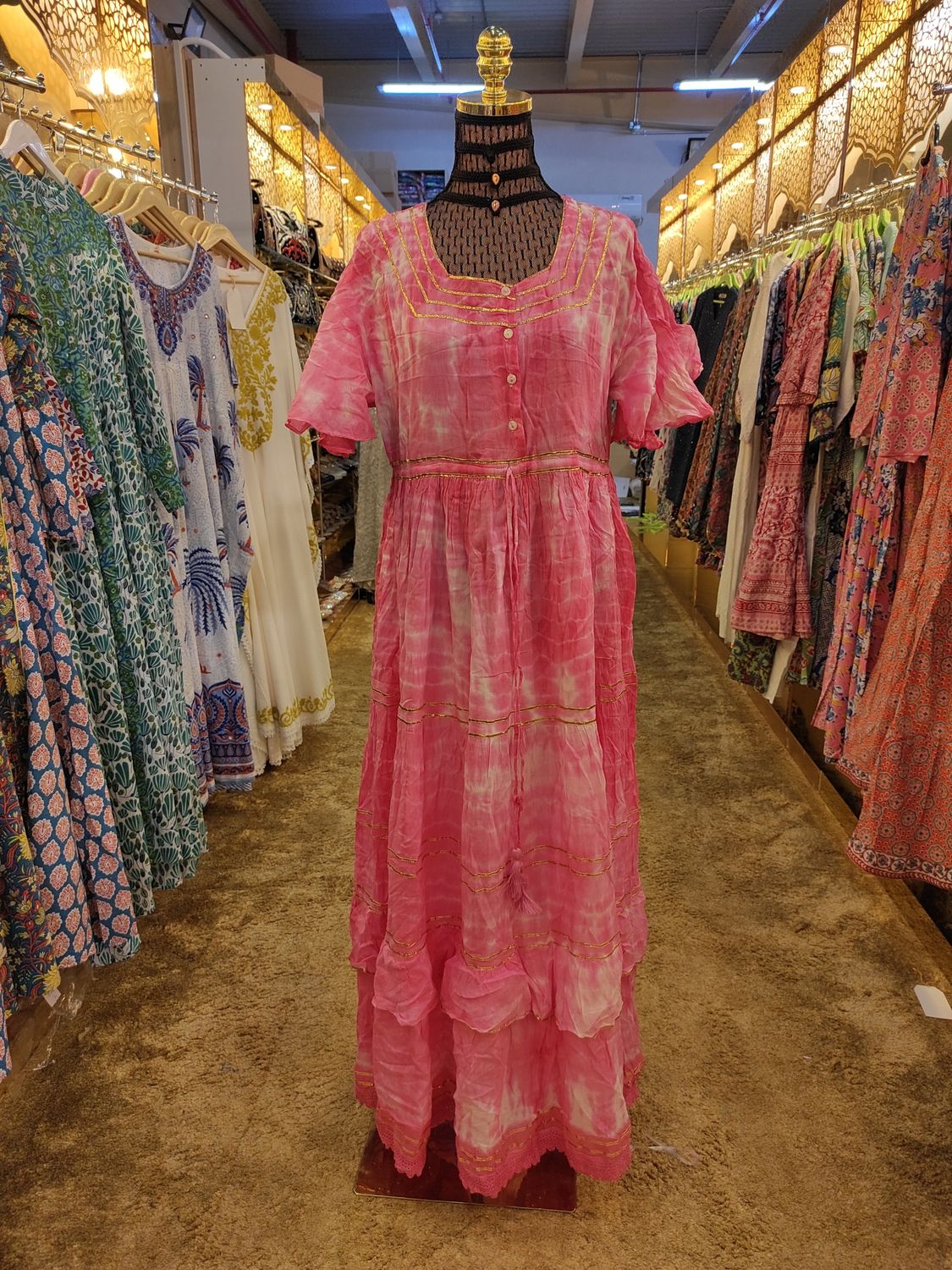 L/XL Special Cotton Dress 57" Long Jalabiya