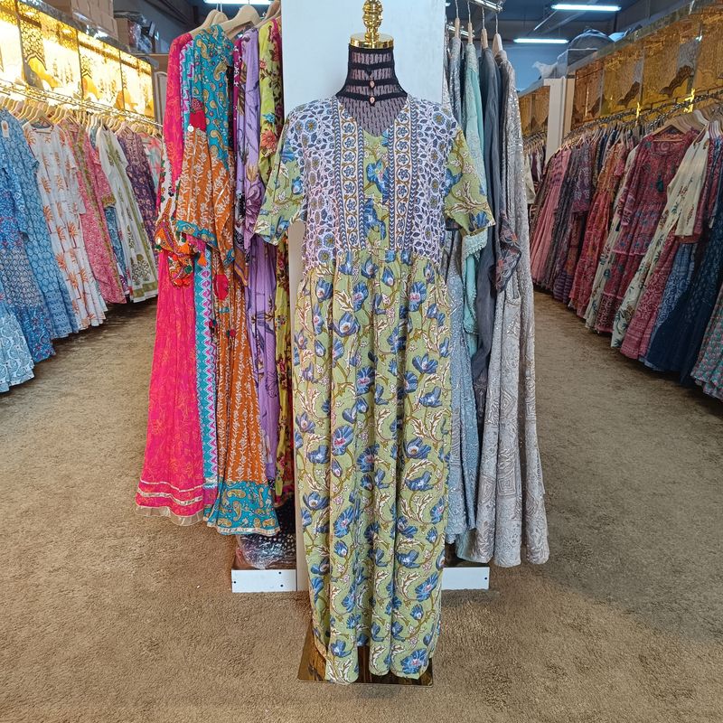 Rahaf Crystal L/XL cotton jalabiya 