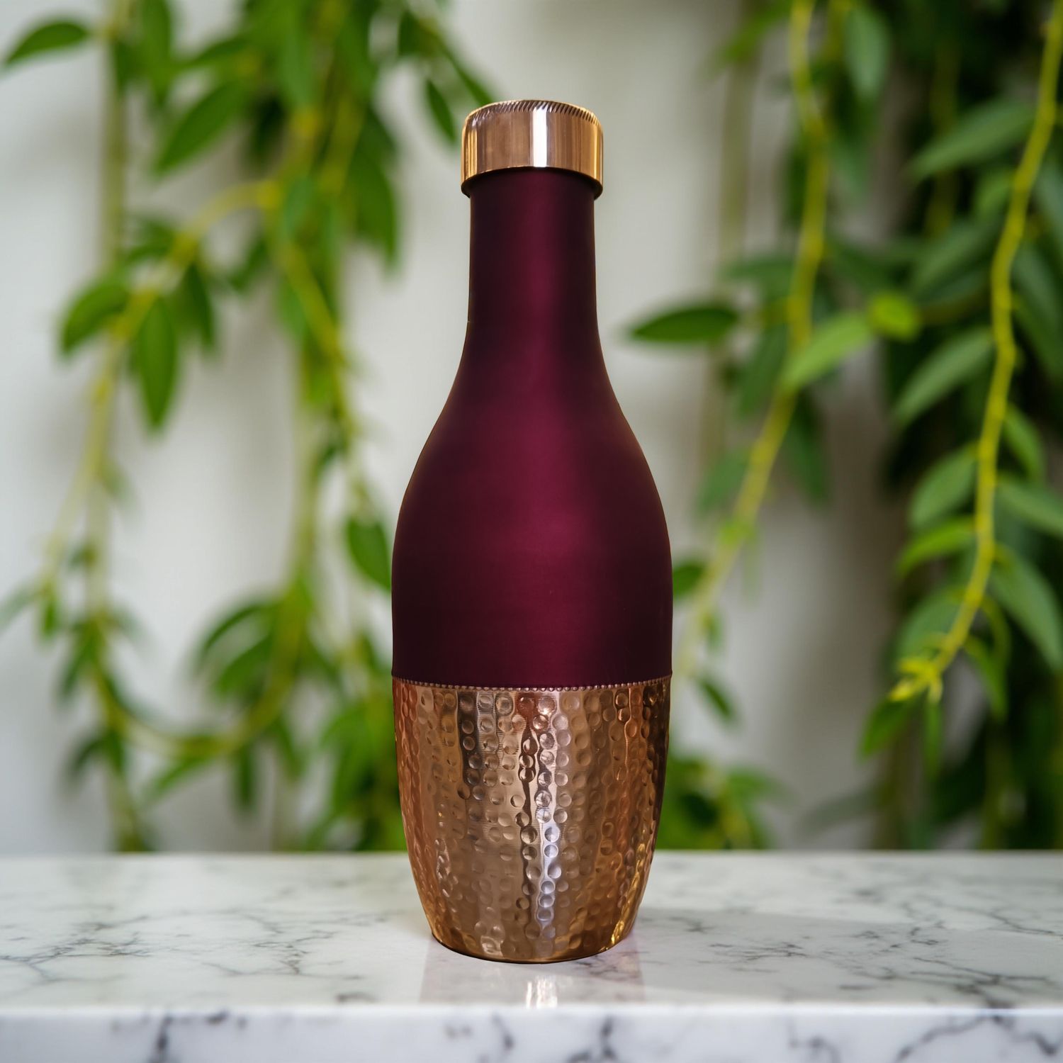 Luxury Valentine Silk Brass Bottle 20