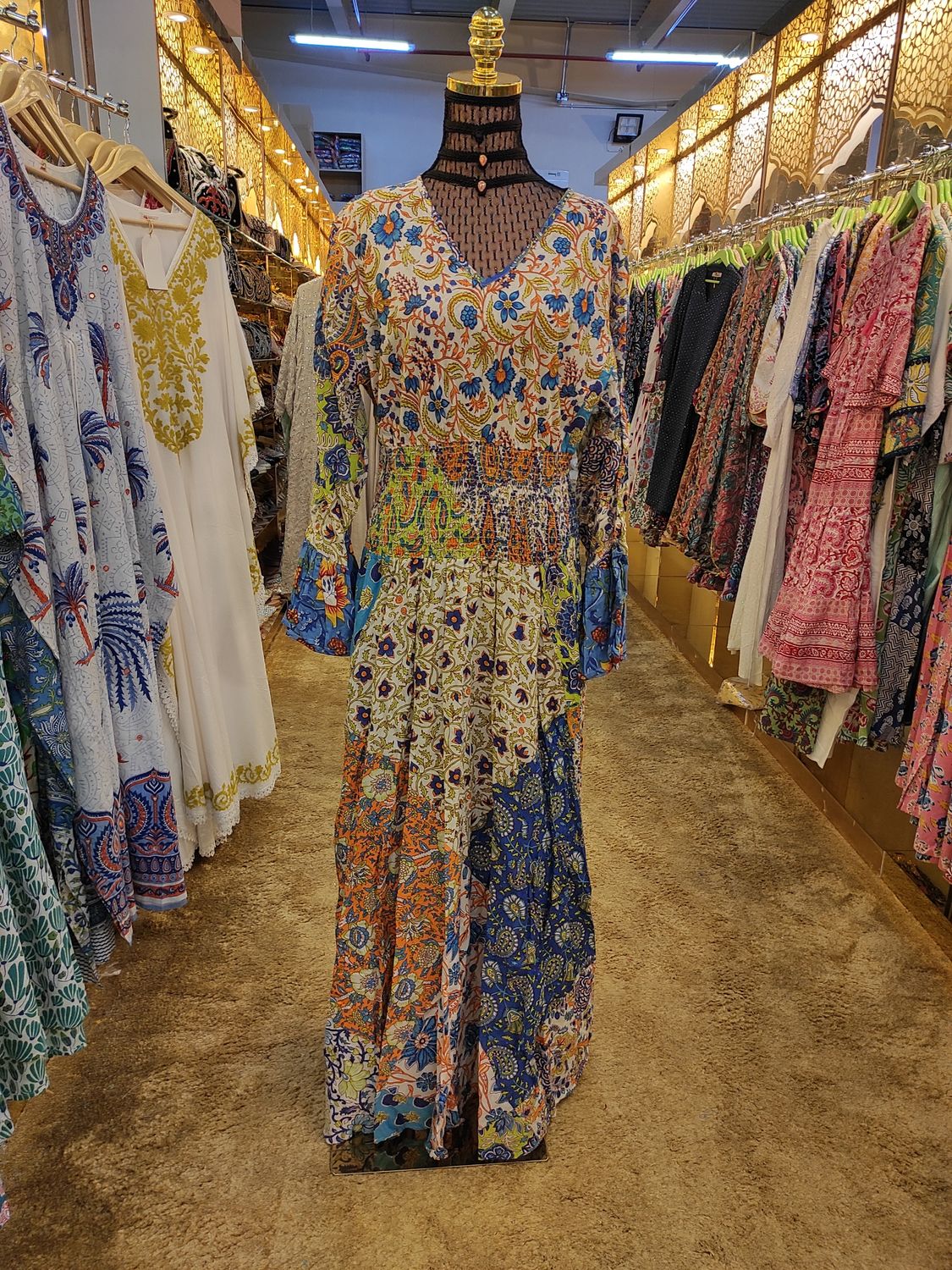 2XL-3XL Special Cotton Dress 57" Long Jalabiya