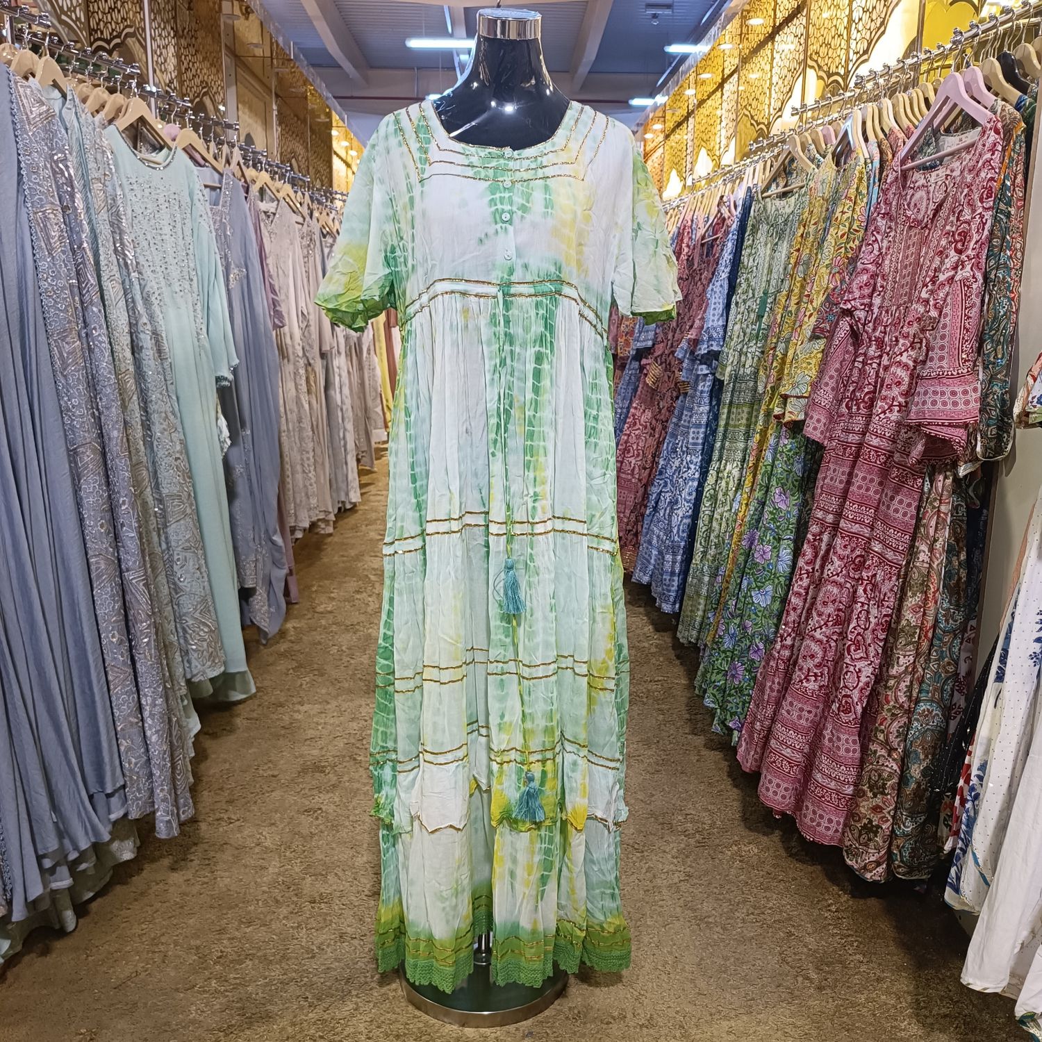 L/XL Special Cotton Dress 57" Long Jalabiya